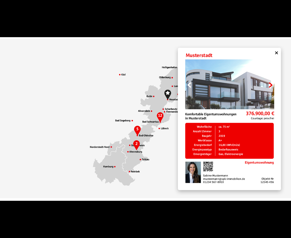 Immobilien Touch Anwendung